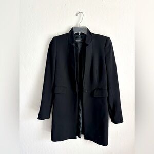 ZARA Women’s Basic Black Coat Jacket XS